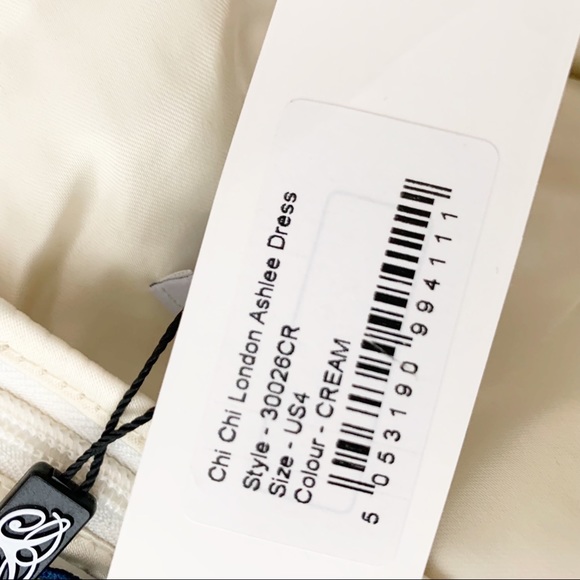 Chi Chi London Ashlee Embroidered Mesh Floral Dress 4 NWT - Picture 8 of 14